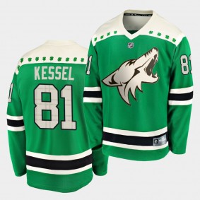 Anders Lee #27 Islanders 2020 St. Patrick's Day Men's Green Replica Player Jersey