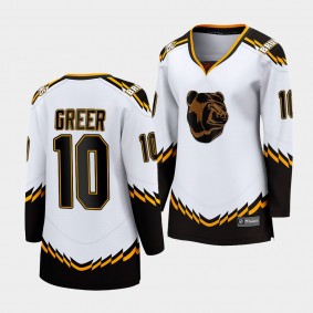 A.J. Greer Boston Bruins 2022 Special Edition 2.0 Women Breakaway Player 10 Jersey Retro