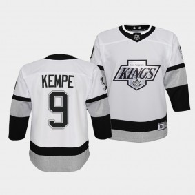 Adrian Kempe Youth Jersey Kings Alternate White Prime Jersey