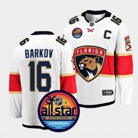 Aleksander Barkov Panthers #16 2023 NHL All-Star Jersey White Away