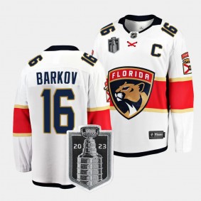 Florida Panthers Aleksander Barkov 2023 Stanley Cup Final White Away Breakaway Player Jersey Men's