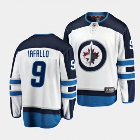 Winnipeg Jets Alex Iafallo Away White Breakaway Player Jersey Men's