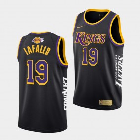 Alex Iafallo Kings #19 Lakers Night Jersey Black Hybrid Tank