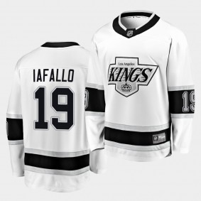 Alex Iafallo #19 Kings Heritage White Premier Jersey