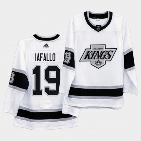 Alex Iafallo #19 Kings 2020 Heritage Throwback 90s White Jersey