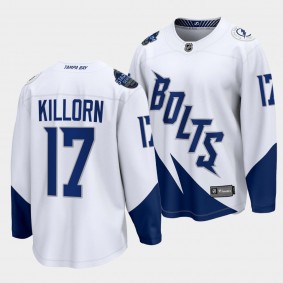 Alex Killorn Lightning #17 2022 Stadium Series Jersey White Fanatics