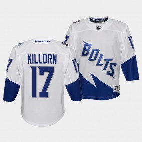 Alex Killorn Youth Jersey Lightning 2022 Stadium Series White Fanatics Jersey