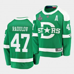 Dallas Stars Alexander Radulov 2020 Stanley Cup Final Winter Classic Green Jersey