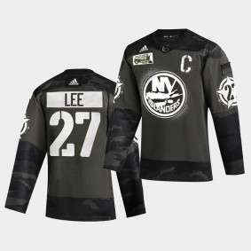 Anders Lee New York Islanders 2021 Military Night Camo Authentic Limited Jersey