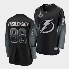 Tampa Bay Lightning Andrei Vasilevskiy 2020 Stanley Cup Final Bound Alternate Black Jersey