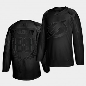 Andrei Vasilevskiy 2020 Vezina Trophy Lightning #88 Awards Collection Black Jersey