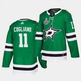 Dallas Stars Andrew Cogliano 2020 Stanley Cup Final Bound Home Authentic Green Jersey