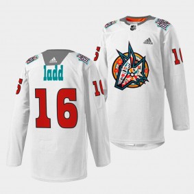 Andrew Ladd Arizona Coyotes Los Yotes Night 2022 White Warmup Jersey