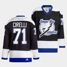 Anthony Cirelli Tampa Bay Lightning Team Classics Black Jersey Heritage