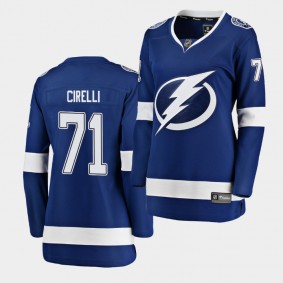 Anthony Cirelli Lightning #71 Breakaway Home Jersey