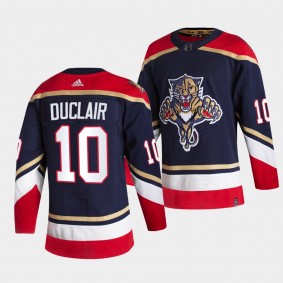 Anthony Duclair #10 Panthers 2021 Reverse Retro Special Edition Navy Jersey