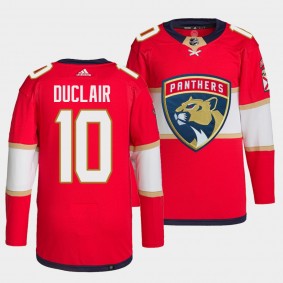 Anthony Duclair Panthers Home Red Jersey #10 Primegreen Authentic Pro