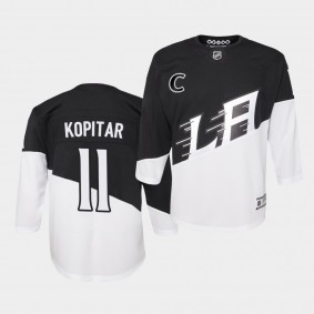 Anze Kopitar Youth Jersey Kings 2020 Stadium Series Black Premier Player Jersey