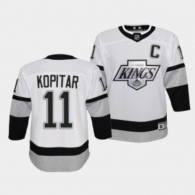 Anze Kopitar Youth Jersey Kings Alternate White Prime Jersey