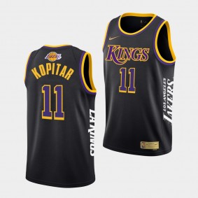 Anze Kopitar Kings #11 Lakers Night Jersey Black Hybrid Tank