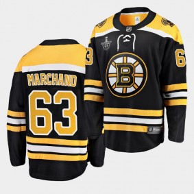 Bruins Brad Marchand #63 Breakaway 2019 Stanley Cup Playoffs Jersey Men's