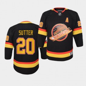 Youth Jersey Brandon Sutter #20 Vancouver Canucks Flying Skate Throwback Canucks