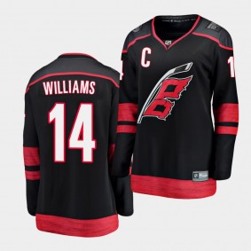 Justin Williams #14 Hurricanes Alternate 2019 Breakaway Player Women's Jersey