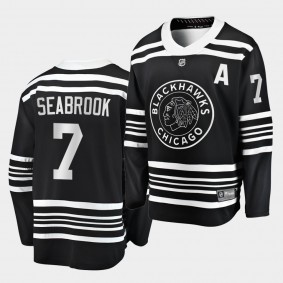 Brent Seabrook #7 Blackhawks Premier 2019-20 Alternate Men's Jersey