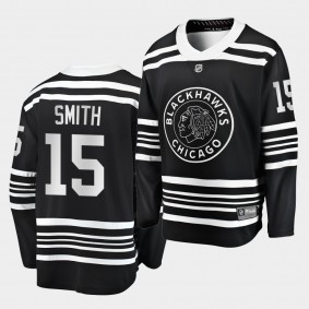 Zack Smith #15 Blackhawks Premier 2019-20 Alternate Men's Jersey