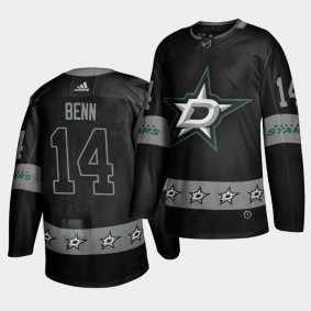 Jamie Benn #14 Stars Breakaway Logo sleeve Jersey Men's