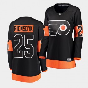 James van Riemsdyk #25 Flyers Alternate 2019 Breakaway Player Women's Jersey