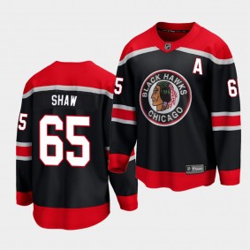 Andrew Shaw Chicago Blackhawks Special Edition Black Breakaway Jersey