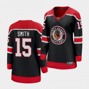 Zack Smith Chicago Blackhawks 2021 Special Edition Black Women Jersey