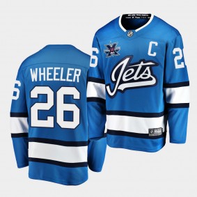 Blake Wheeler Winnipeg Jets 2020-21 10th Anniversary Blue Honor Hawerchuk Men Jersey