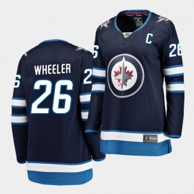 Blake Wheeler Jets #26 Breakaway Home Jersey