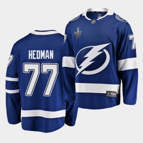 Lightning Victor Hedman #77 Breakaway 2019 Stanley Cup Playoffs Jersey Men's