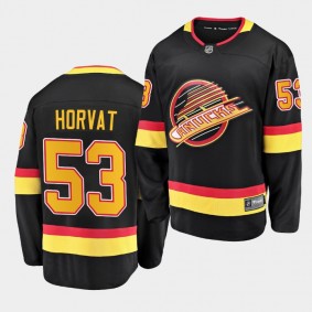 Bo Horvat Canucks #53 Skate 2019-20 50th Anniversary Jersey