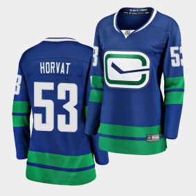 Bo Horvat Canucks #53 Premier 2019-20 Alternate Jersey