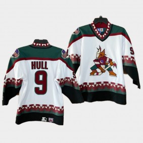 Bobby Hull Arizona Coyotes Classic Kachina White Jersey Ring of Honor