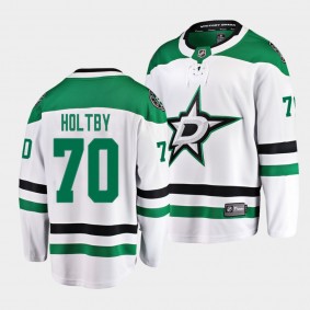 Braden Holtby Dallas Stars 2021 Away Men White Player Jersey