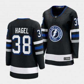 Brandon Hagel Tampa Bay Lightning 2023-24 Alternate Women Premier Breakaway 38 Jersey