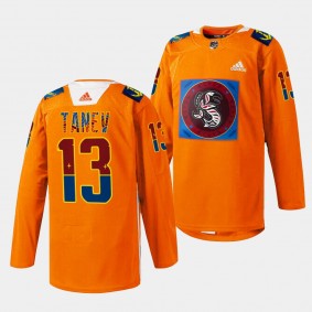 Indigenous Peoples Night Brandon Tanev Seattle Kraken Orange #13 Special Jersey 2023