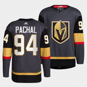 Brayden Pachal Golden Knights Alternate Black Jersey #94 Authentic Primegreen