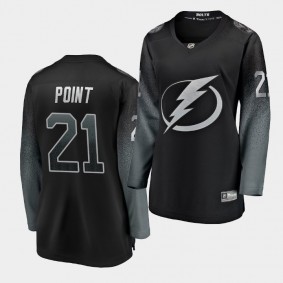 Brayden Point Lightning #21 Fanatics Branded 2019 Alternate Jersey