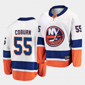 Braydon Coburn New York Islanders 2021 Away Men White Player Jersey