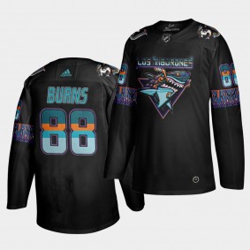 Brent Burns San Jose Sharks Los Tiburones Hockey Burns Jersey