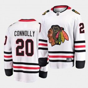 Brett Connolly Chicago Blackhawks 2021 Away White Men Jersey