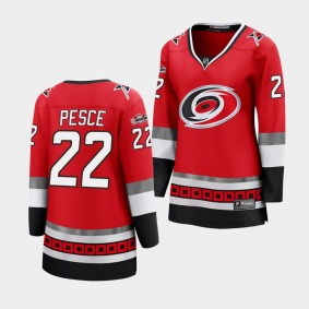 Brett Pesce Hurricanes 25th Anniversary Premier Women Jersey