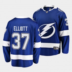 Brian Elliott Tampa Bay Lightning 2021 Home Men Blue Player Jersey