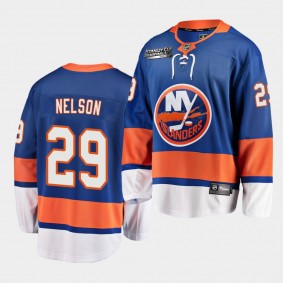 Brock Nelson #29 Islanders 2021 Stanley Cup Semifinal Home Royal Jersey